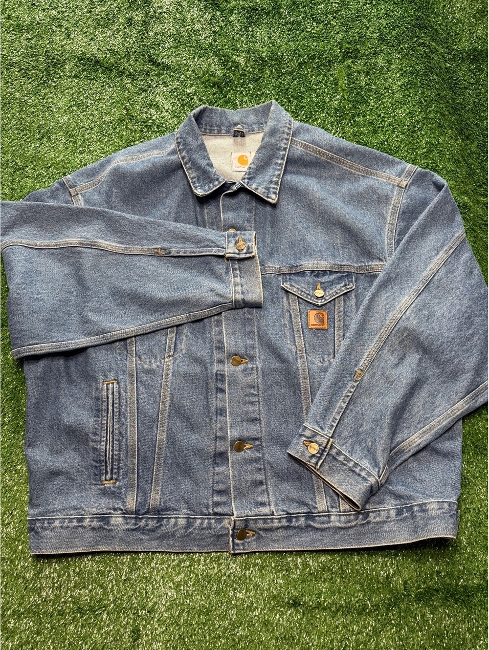 Carhartt x Harley Davidson Denim Jacket | Size 2XL